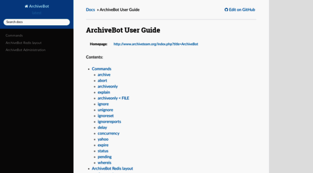 archivebot.readthedocs.org