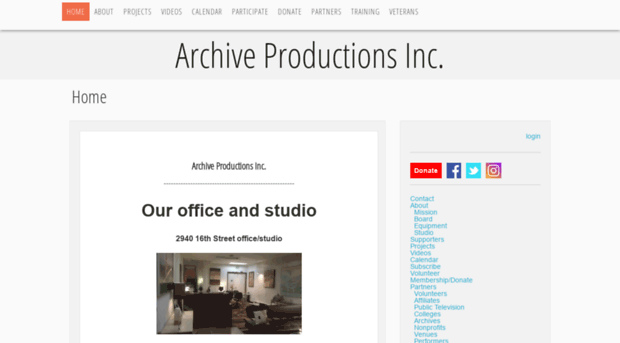 archiveproductions.org