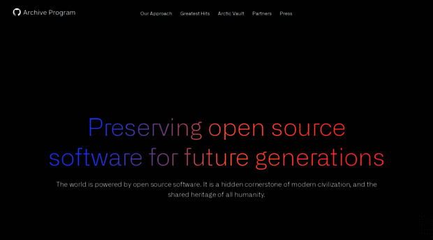 archiveprogram.github.com