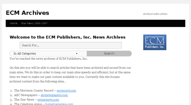 archives.ecmpublishers.com