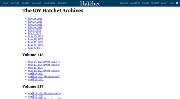 archives.gwhatchet.com