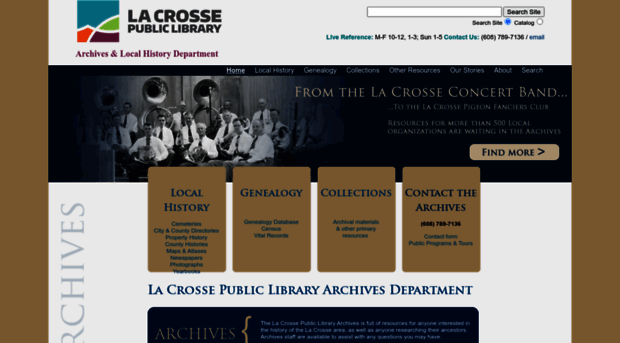 archives.lacrosselibrary.org