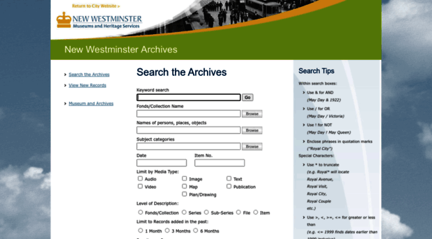 archives.newwestcity.ca