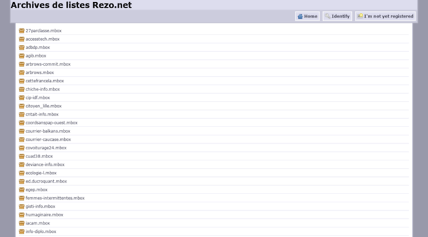 archives.rezo.net