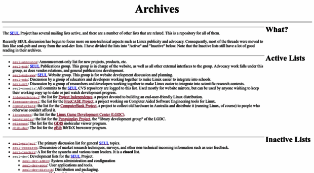 archives.seul.org