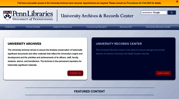 archives.upenn.edu