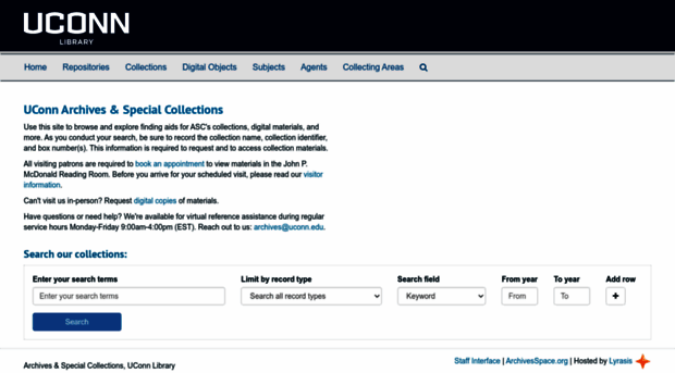 archivessearch.lib.uconn.edu
