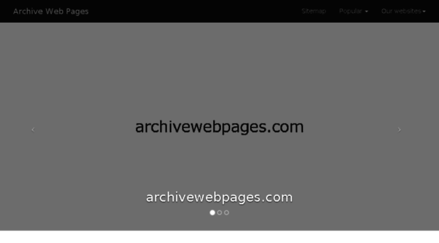 archivewebpages.com