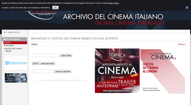 archiviodelcinemaitaliano.it