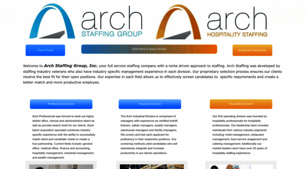 archstaffinggroup.com