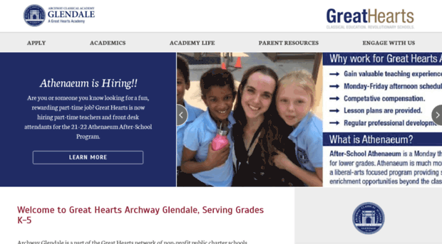 archwayglendale.greatheartsacademies.org