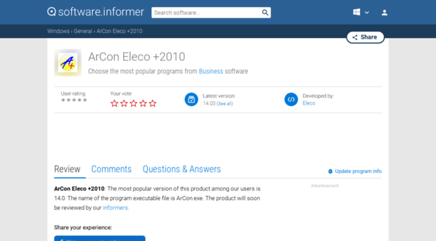 arcon-eleco-2010.software.informer.com