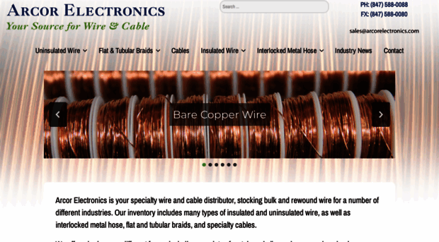 arcorelectronics.com