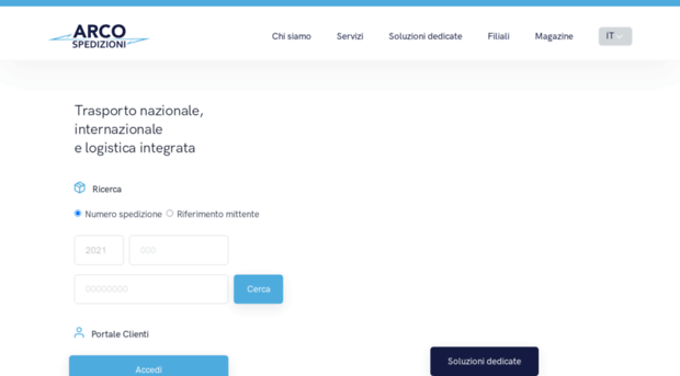 arcospedizioni.com