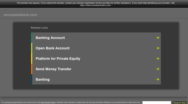 arcoswissbank.com