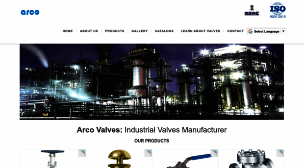 arcovalves.com