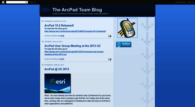 arcpadteam.blogspot.com