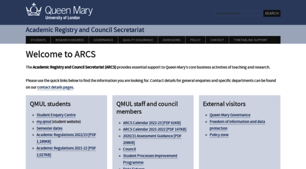 arcs.qmul.ac.uk