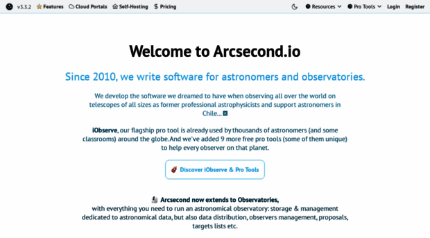 arcsecond.io