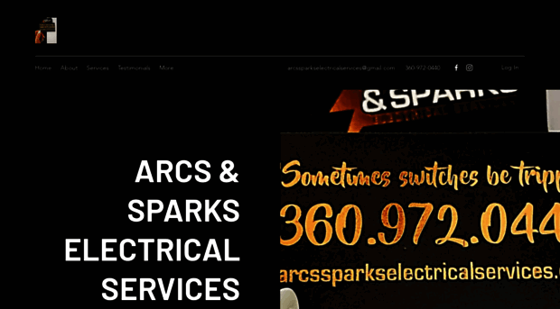 arcssparkselectricalservices.com