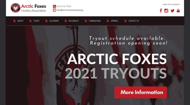 arcticfoxeshockey.org