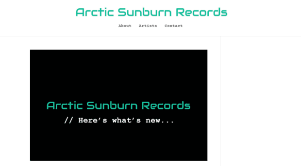 arcticsunburn.com
