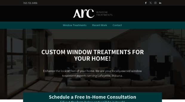 arcwindowtreatments.com
