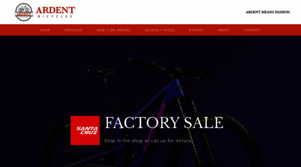 ardentbicycles.com