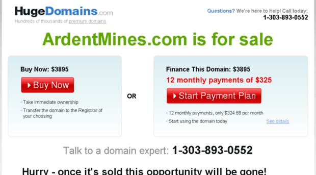 ardentmines.com