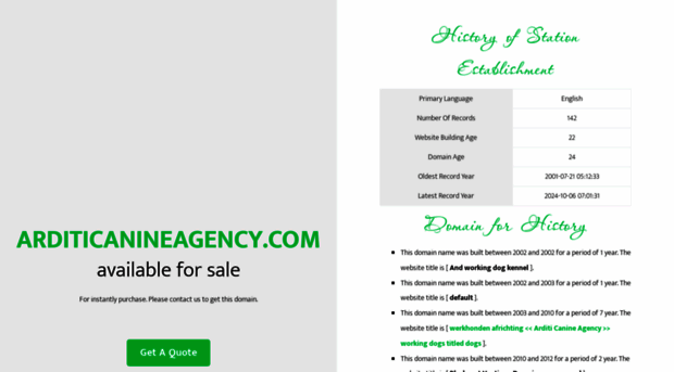 arditicanineagency.com