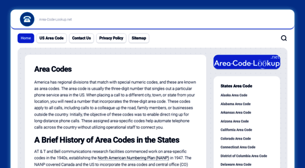 area-code-lookup.net