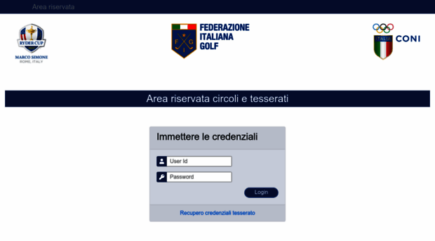 areariservata.federgolf.it