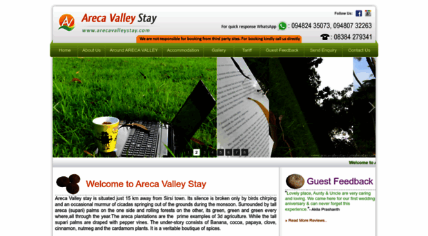 arecavalleystay.com