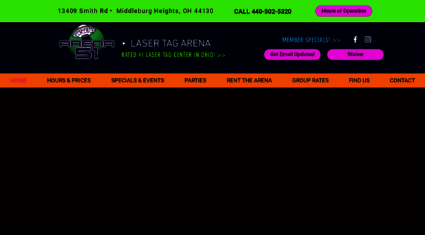 arena51lasertag.com