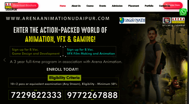 arenaanimationudaipur.com