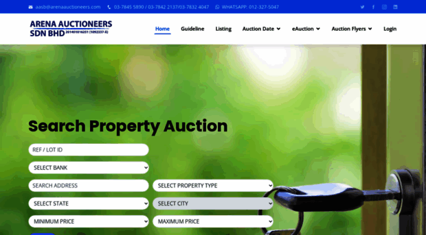 arenaauctioneers.com