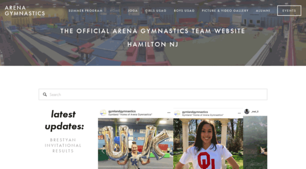 arenagymnasticsteam.com