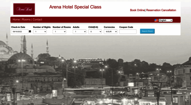 arenahotel.istbooking.com