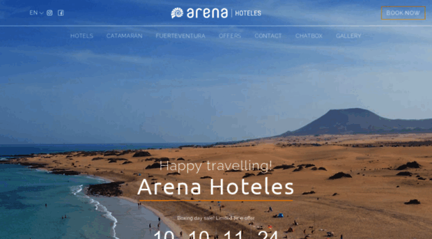 arenahotelesfuerteventura.com