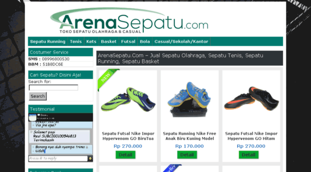 arenasepatu.com