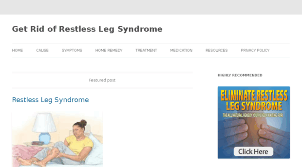 arestlesslegsyndrome.info