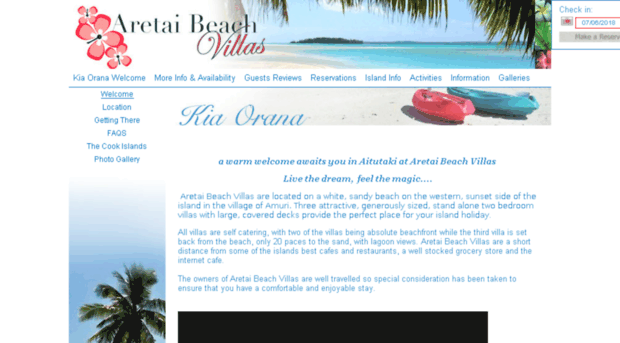 aretaibeachvillas.com