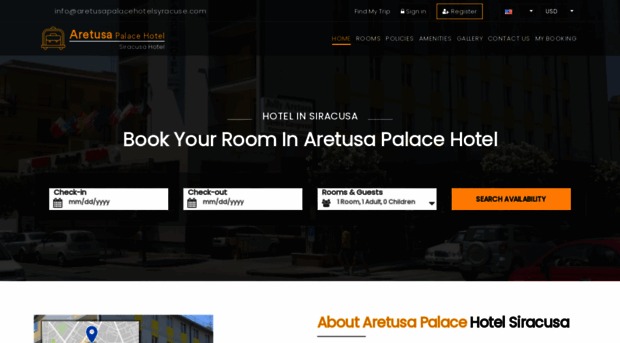 aretusapalacehotelsyracuse.com