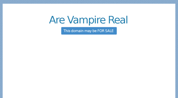 arevampiresreal.com