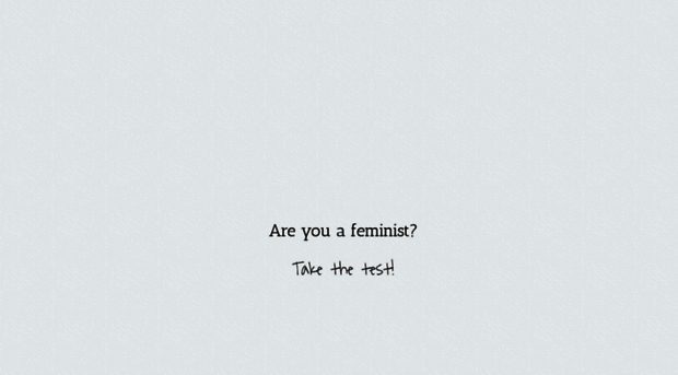 areyouafeminist.com