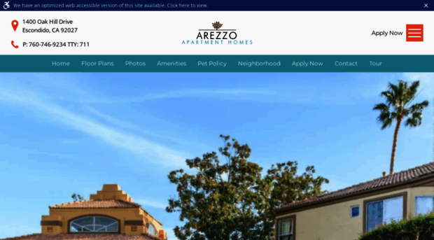 arezzoapartmenthomes.com