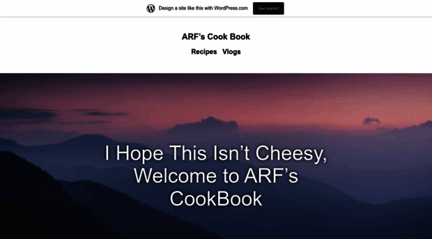 arfscookbook.food.blog