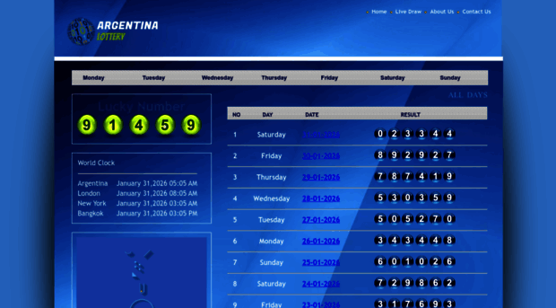 argentinalottery.com