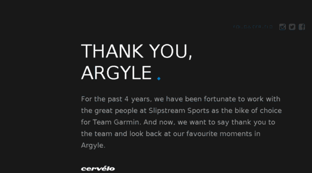 argyle.cervelo.com