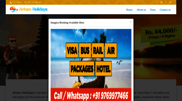 arhamholidays.in